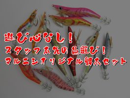 【本気の色選び！】釣れる餌木10本セット！！