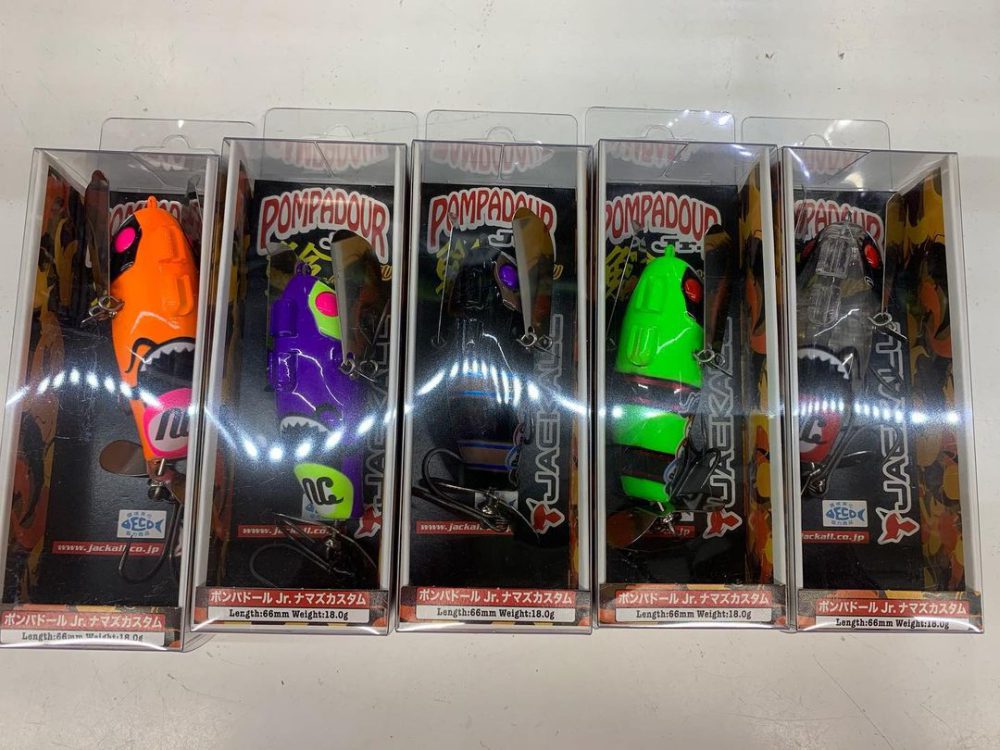ジャッカル ポンパドールjr 鯰カスタム新色入荷！ - 株式会社