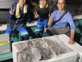 【スタッフ釣果】白浜沖イカメタル！【第八けいと丸様】