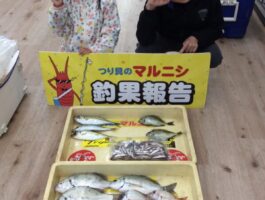田ノ浦　サビキ釣り＆フカセ釣りで好釣果！！